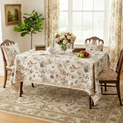 Nappe rectangulaire beige 55 "x 71"