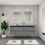 Ensemble de meuble-lavabo double mural 72 po Kirker-523378118