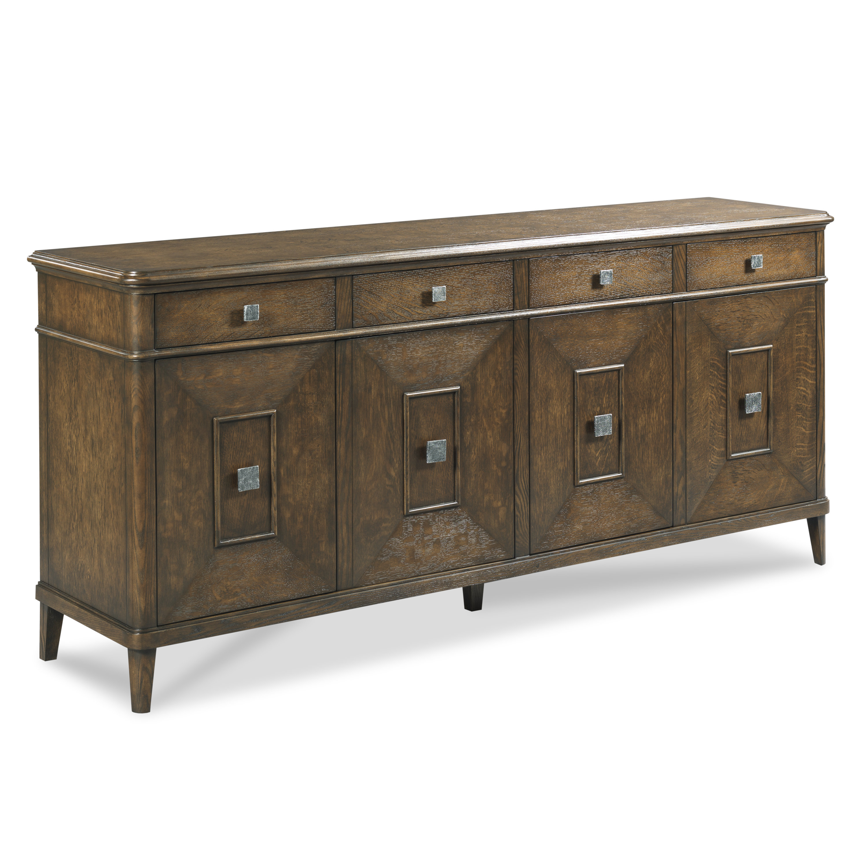 WoodbridgeFurniture Amarosa 78" Wide Oak Wood Sideboard Perigold