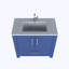 Ensemble de meuble-lavabo simple 36 po Boston-1245984759