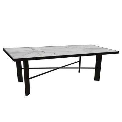 Rectangular Metal Coffee Table