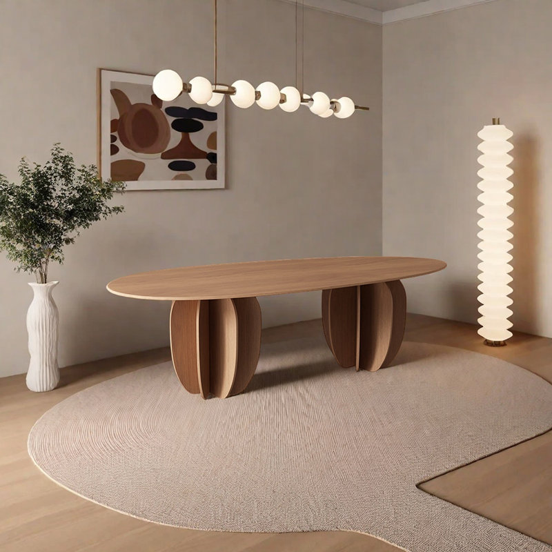 Table de salle à manger Meticulous, H 29,53 po x L 55,12 po x l 27,56 po