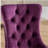 Tufted Solid Wood Contemporary Velvet Upholstered Dining Chair with Chrome Stainless Steel Plating Legs,Nailhead Trim,Set of 2-2091873310-2091873313