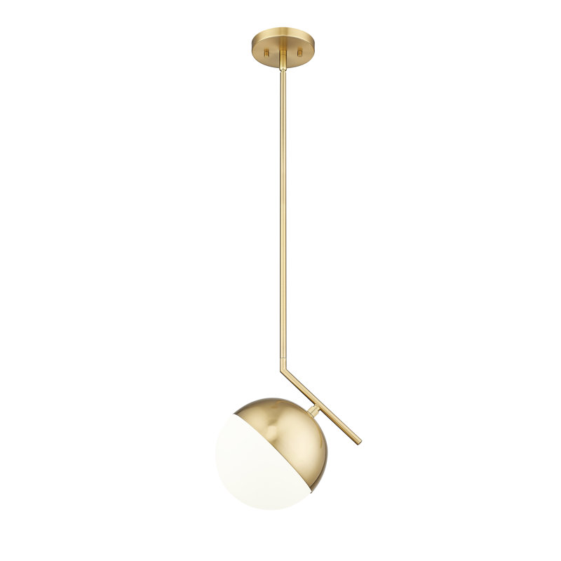 Jarne 10.75 inch 1 Light Pendant, Gold