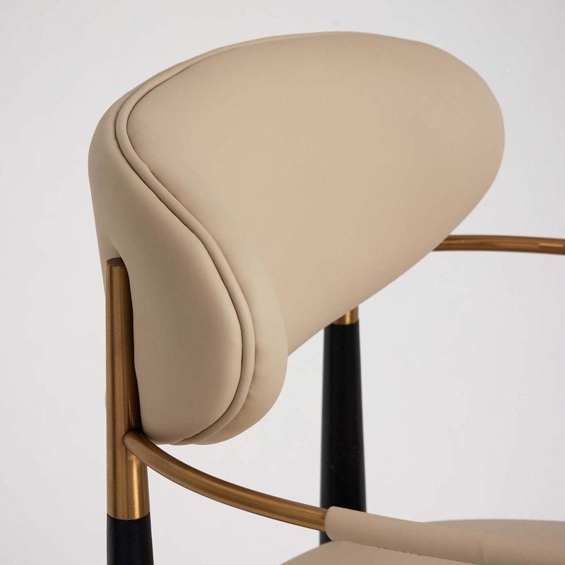 Tabouret de comptoir rembourré Cidra, Tabouret de bar (siège d'une hauteur de 30,5 po)