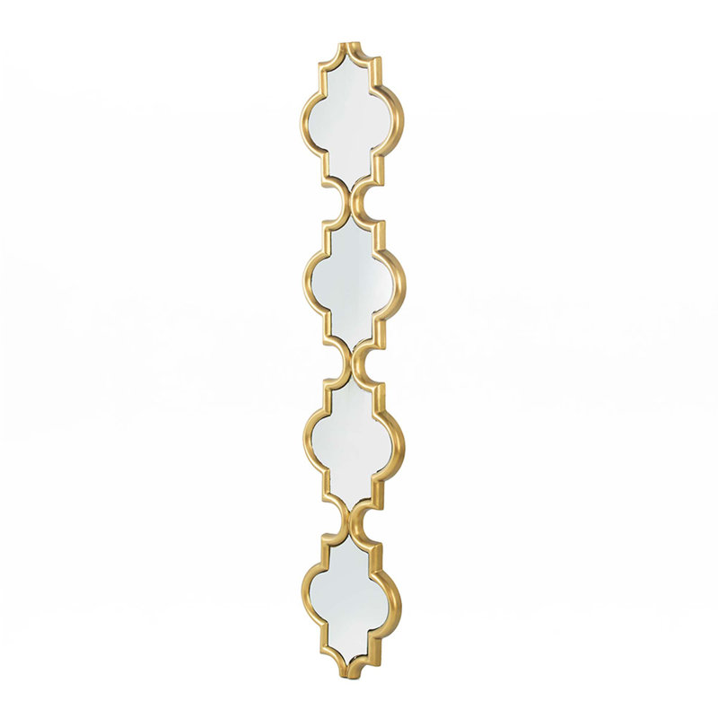 Narrow Four Tiered Wall Mirror