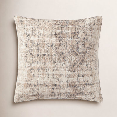 Larkspur Damask Throw Pillow