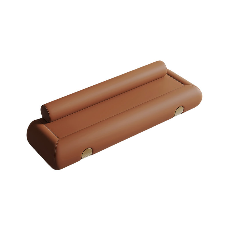 Tabouret de bout extra confortable, Orange