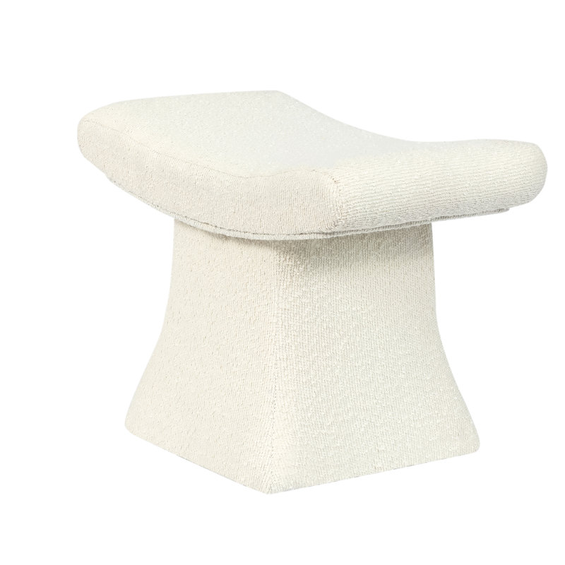 Repose-pieds Lashaw, Blanc