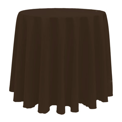 10 Pack Round Polyester Linen Tablecloth