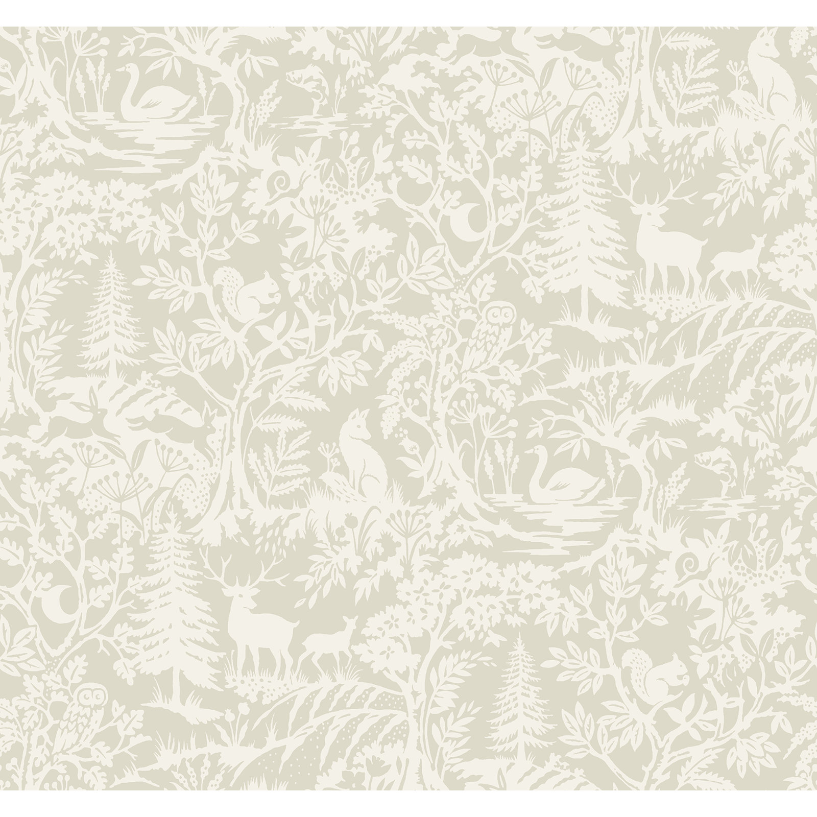 Talum Wallpaper, Taupe