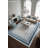 MARFI Collection Blue / Ivory Bordered Doormat Rug-758588589