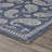 Aldridge Paisley Flatweave Cotton Indigo Area Rug-145905075