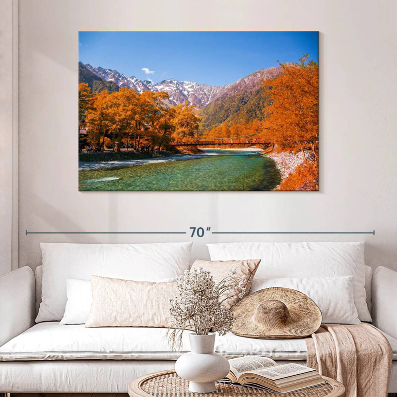 Ravi Kamikochi Autumn, H 32 po x l 48 po