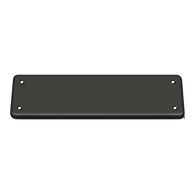 Deltana DASHCPU4 DASHCP Solid Brass Cover Plate for DASH95 Double Action Spring Hinge