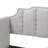 Peridot Dove Gray Velvet Daybed W/Trundle (Twin) (Daybed)