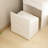 White Folding Vanity Dressing Table With Lighted Mirror & Storage Drawers