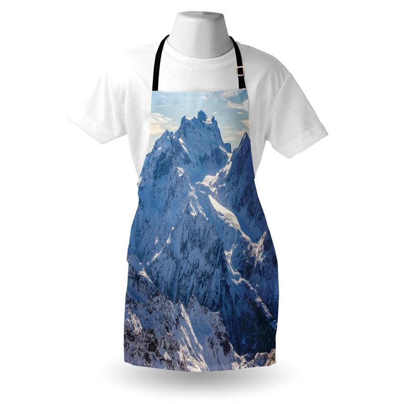 No Pattern Bib Apron