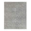 Aritina Hand Knotted Wool Geometric Area Rug in Light Gray/Brown/Beige-609186795
