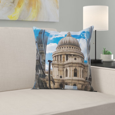 St Pauls Cathedral Throw Pillow