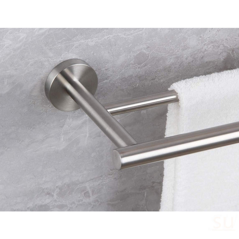 4 - Piece Bathroom Hardware Set, Brushed Nickel