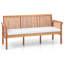 Solid Wood Outdoor Bench