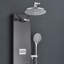 45'' Shower Panel with Adjustable Shower Head-86634349