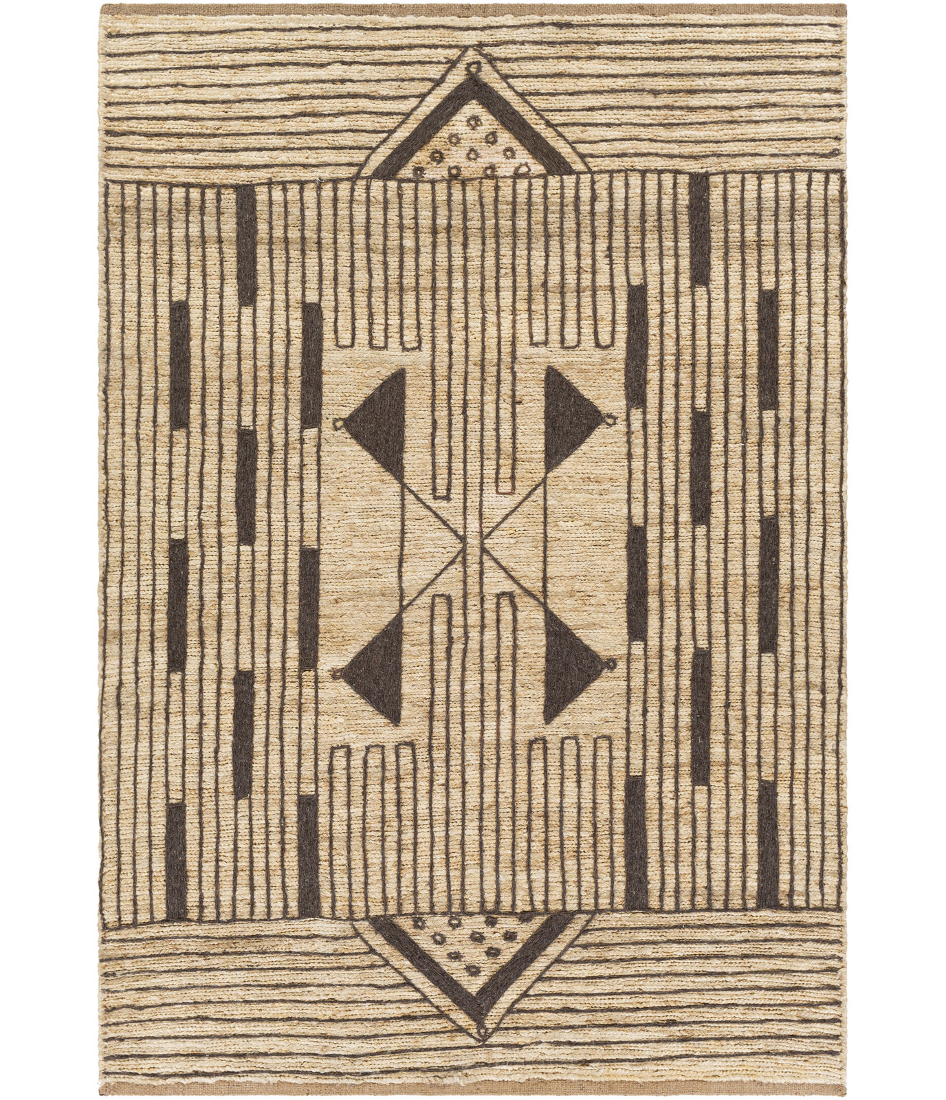 Boman Handmade Rug, Rectangle 8' x 10'