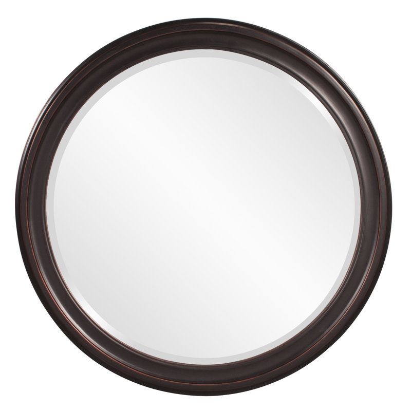 Meayki Modern & Contemporary Accent Mirror, Bronze