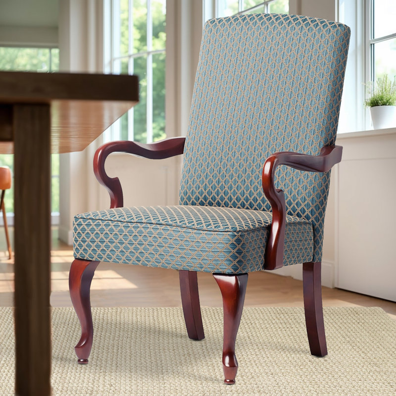 Arliana Upholstered Armchair, Blue