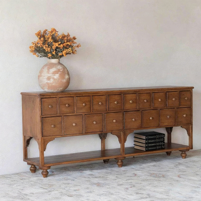 Console rustique