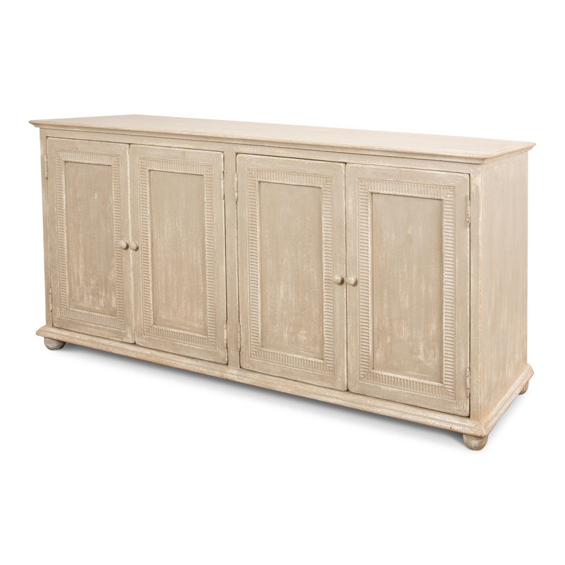 76'' W Solid Wood Credenza