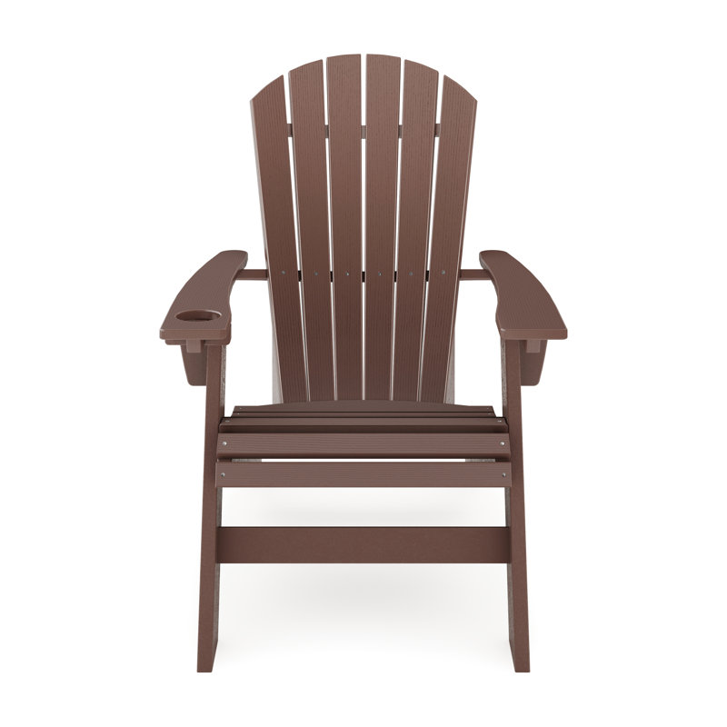 Chaise Lumber - Temps brun pour la détente en plein air