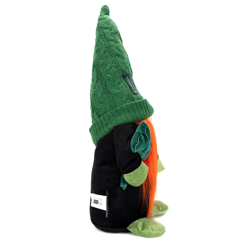 Gnome en peluche avec barbe de Rae Dunn Lucky St. Patrick's Day