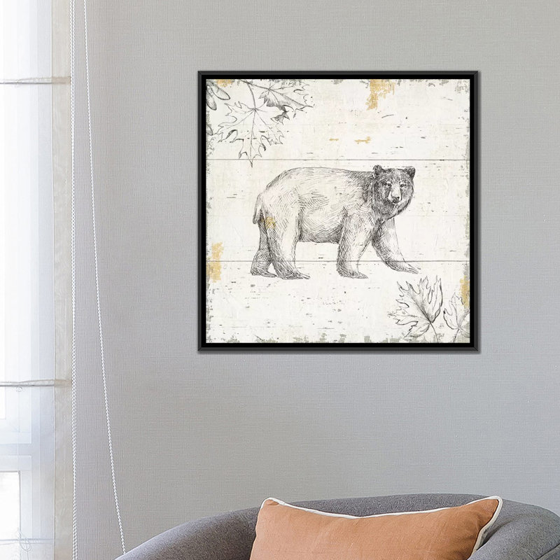 « vii », reproduction d’art sur toile Wild & Beautiful, H 18 po x l 18 po x P 1,5 po, Toile avec cadre noir, Pas de tapis