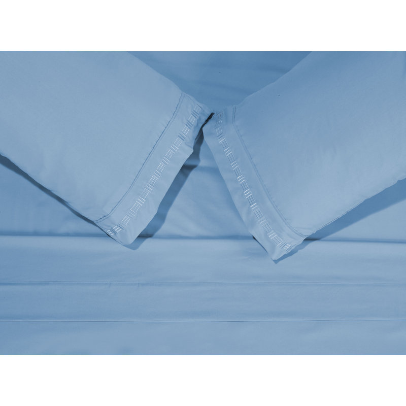 Ensemble de draps en microfibre Paarizaat 9900 Series, Bleu, Lit simple