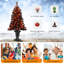 3.94' H Lighted Artificial Pine Christmas Tree