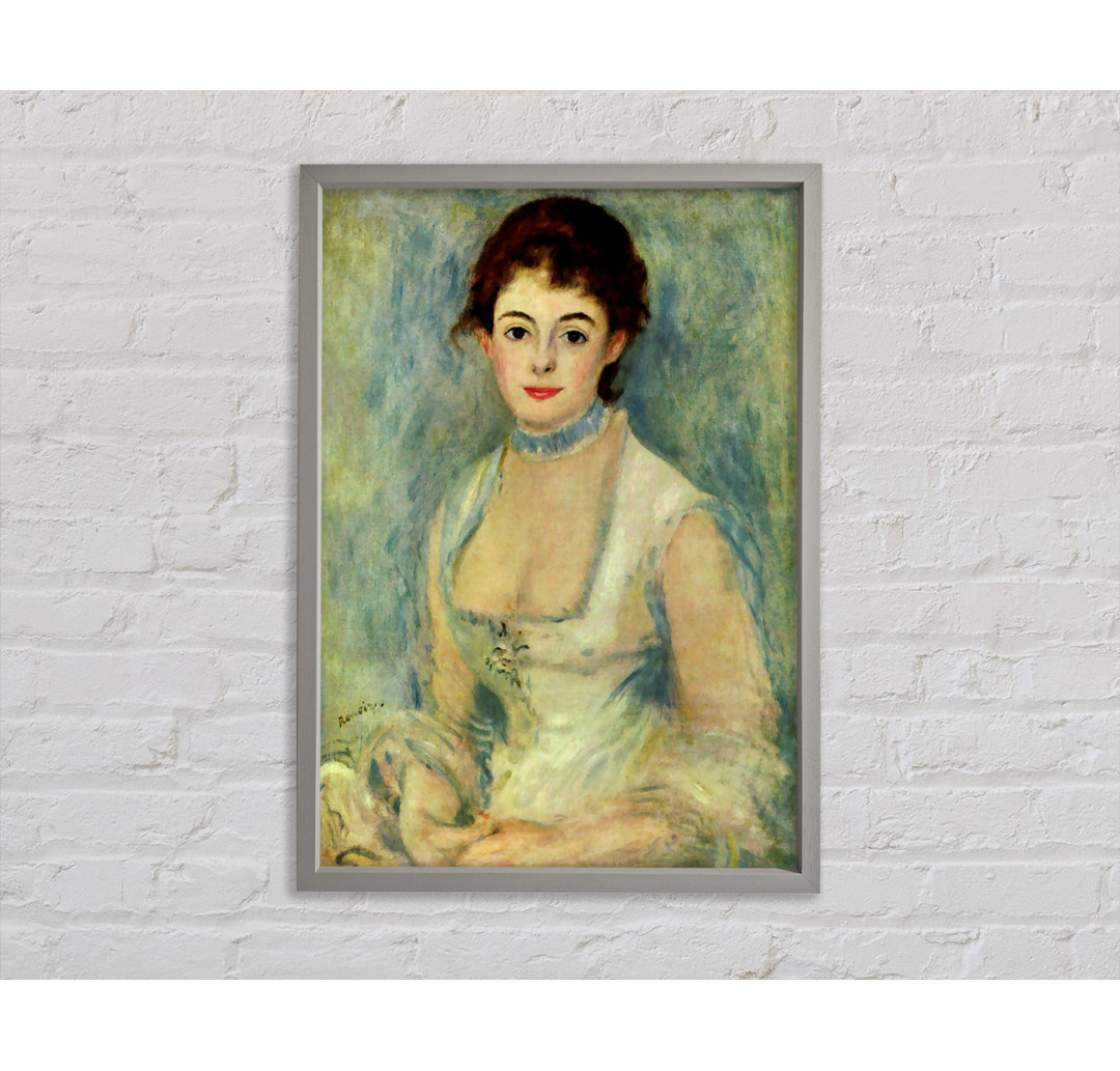 Renoir Madame Henriot - Einzelner Bilderrahmen Kunstdrucke auf Leinwand