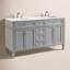 Ensemble de meuble-lavabo double 60 "Rivers-1761445999