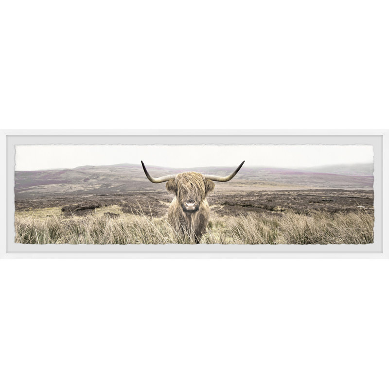 On The Hilltop - Single Picture Frame Print, 25cm H x 25cm W x 3.81cm D