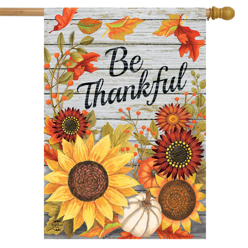 Drapeau «Be Thankful Flowers House»