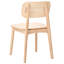 45cm H Side Chair in Brown