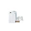 Armoire de lit escamotable complète avec tiroir de rangement et station de charge Murphy, port USB, cadre de lit escamotable en pin massif pour bureau personnel, studio ou chambre d'amis, blanc-31609583-31609581