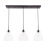 Keeble 3 - Light Black Pendant