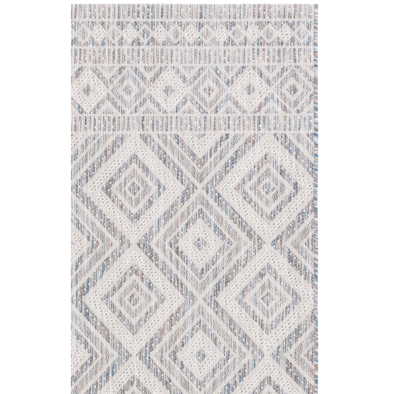 Bellair Performance Geometric Indoor/Outdoor Area Rug, Runner 2'3" x 8'