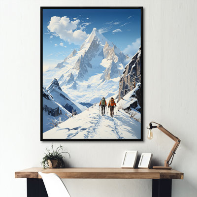 Alpes françaises françaises, impression sur toile