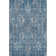 Premium Machine Washable Prisco Blue Rug