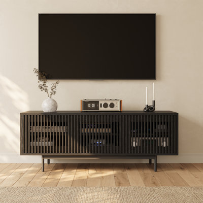 Aeolus Mid-Century Modern TV Stand, Pre-Assembly