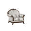 Traditional Style Button Tufted Chair