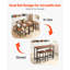119.99 cm Iron Mini Bar Cabinet
